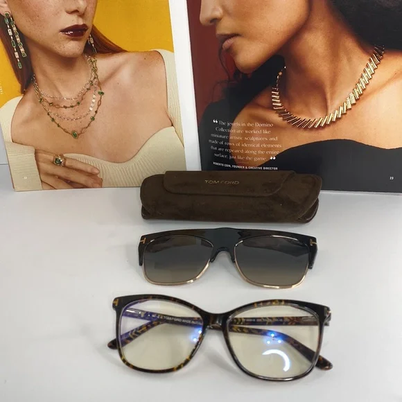 New - Tom Ford NEW TOM FORD TF5690/B 001
EYEGLASSES TOM FORD FT5690/B 001 - Picture 8 of 14